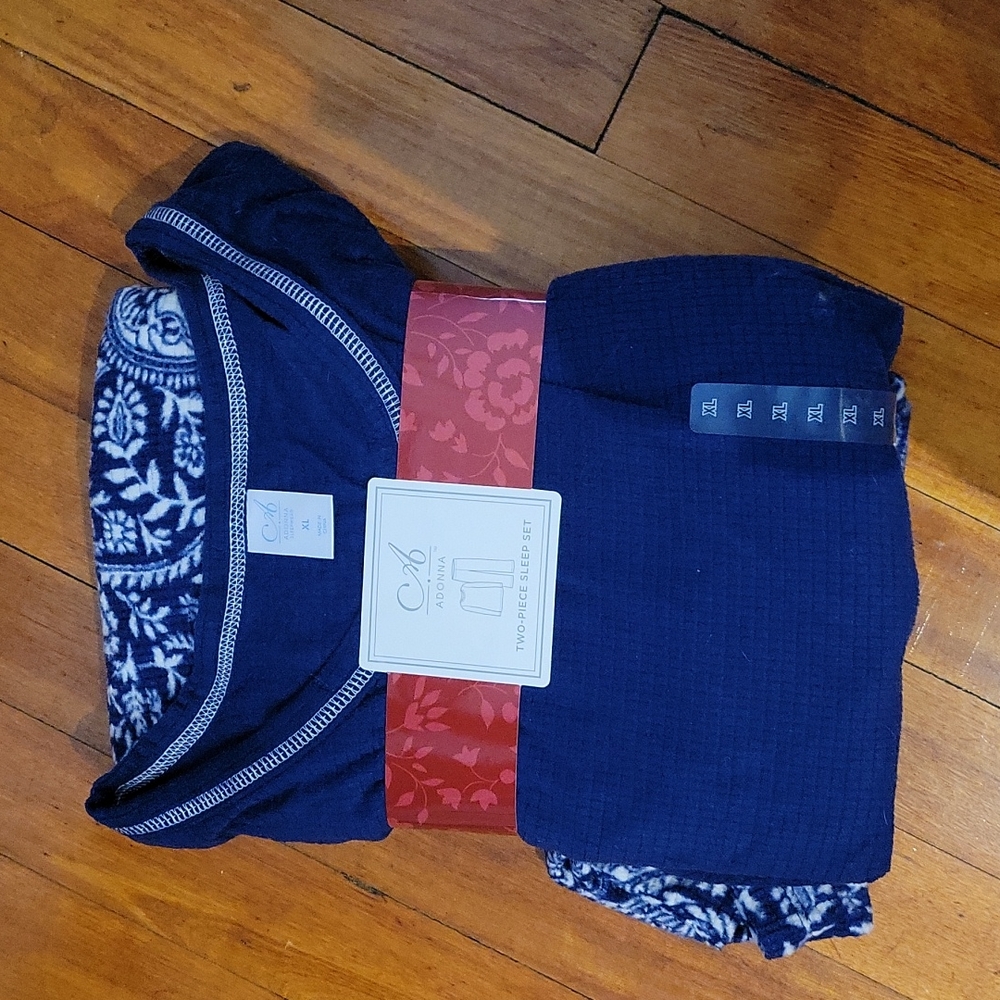 Adonna Blue Pajama Set XL